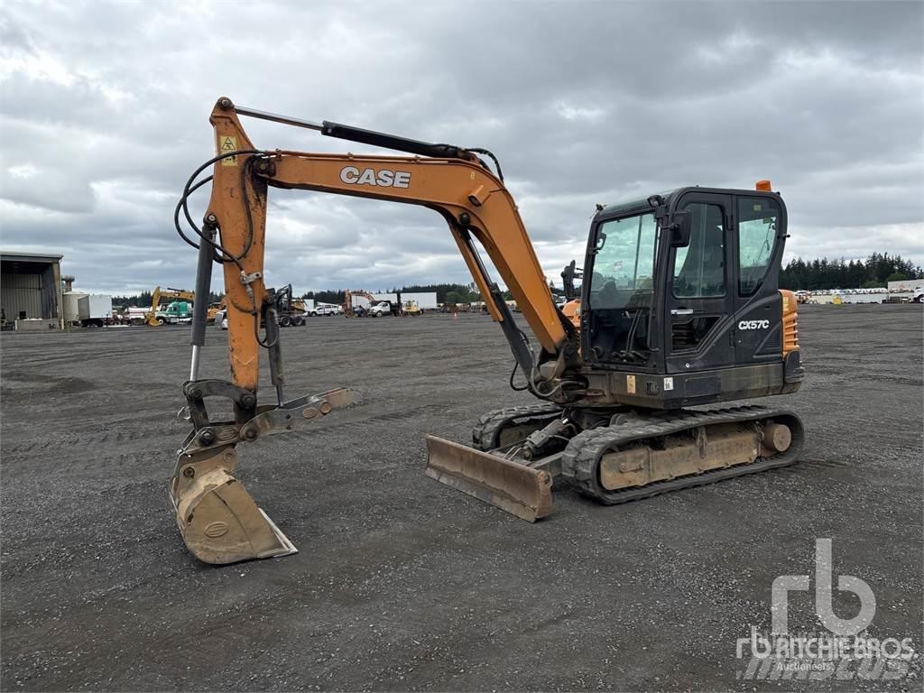 CASE CX57C Minigraafmachines < 7t