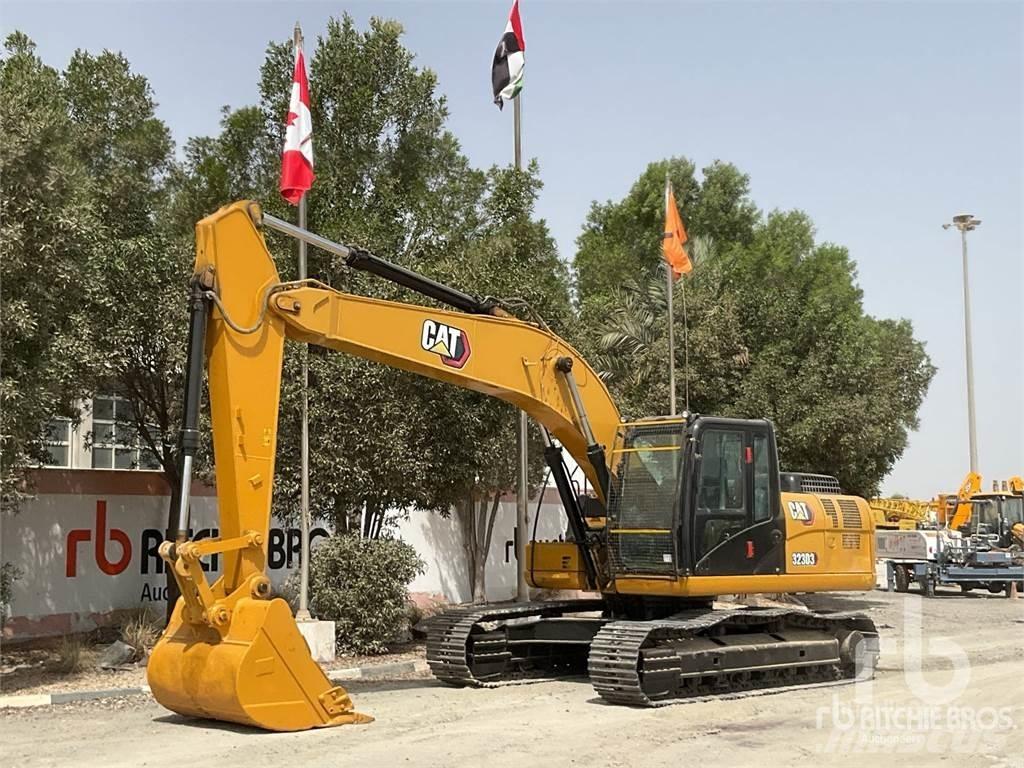 CAT 323D3 Rupsgraafmachines
