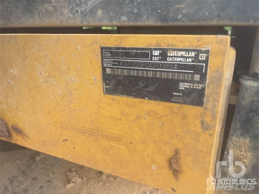 CAT 323FL Rupsgraafmachines