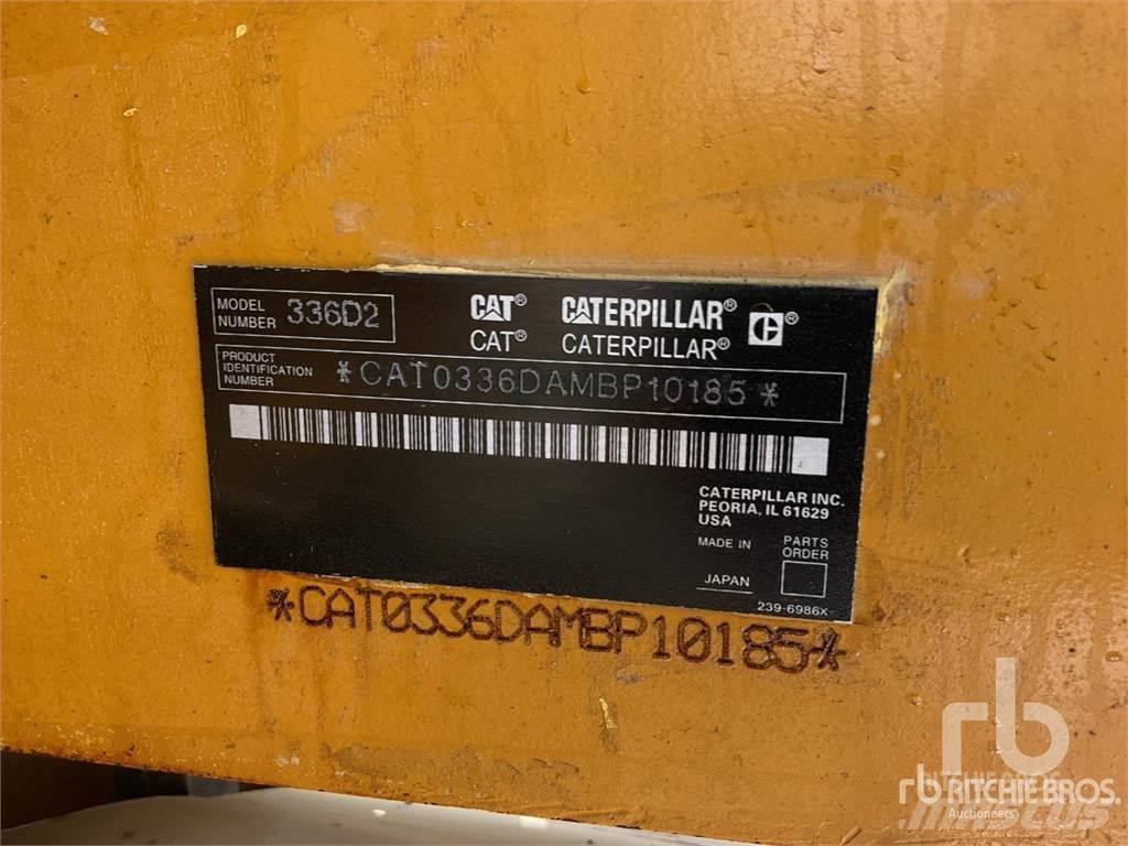 CAT 336D2L Rupsgraafmachines