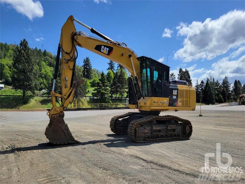 CAT 558GF Rupsgraafmachines