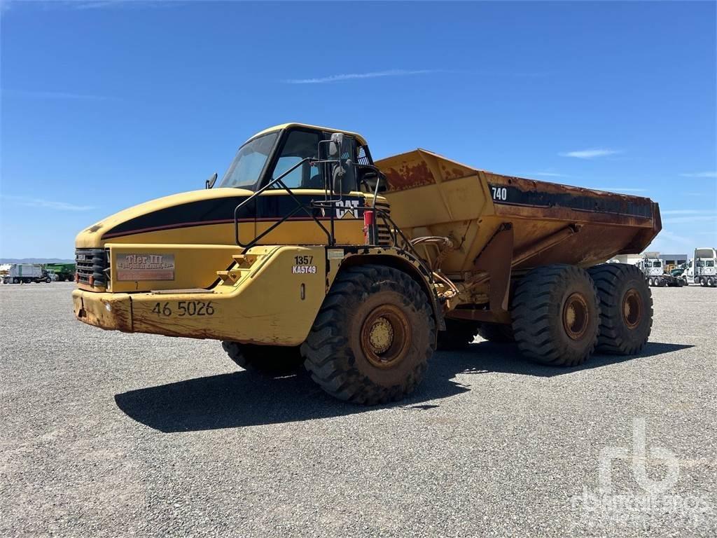 CAT 740 Knik dumptrucks