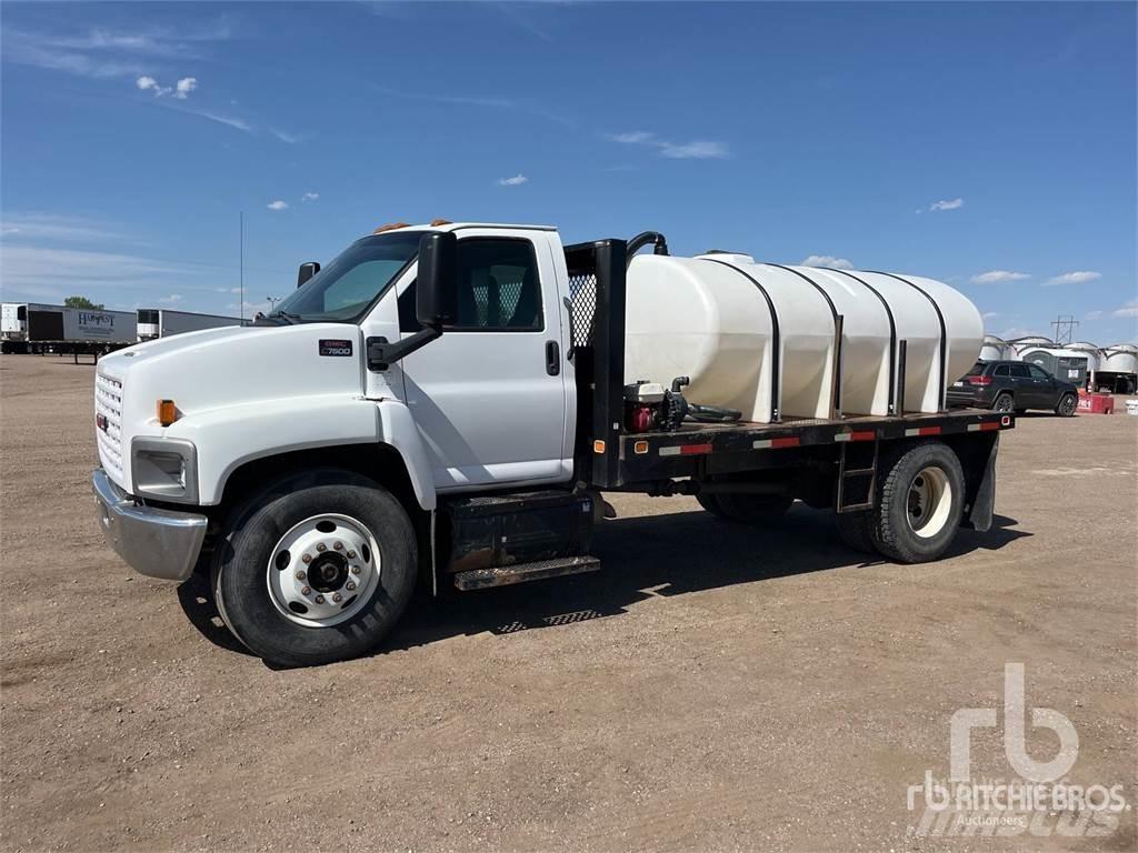 GMC C7500 Platte bakwagens