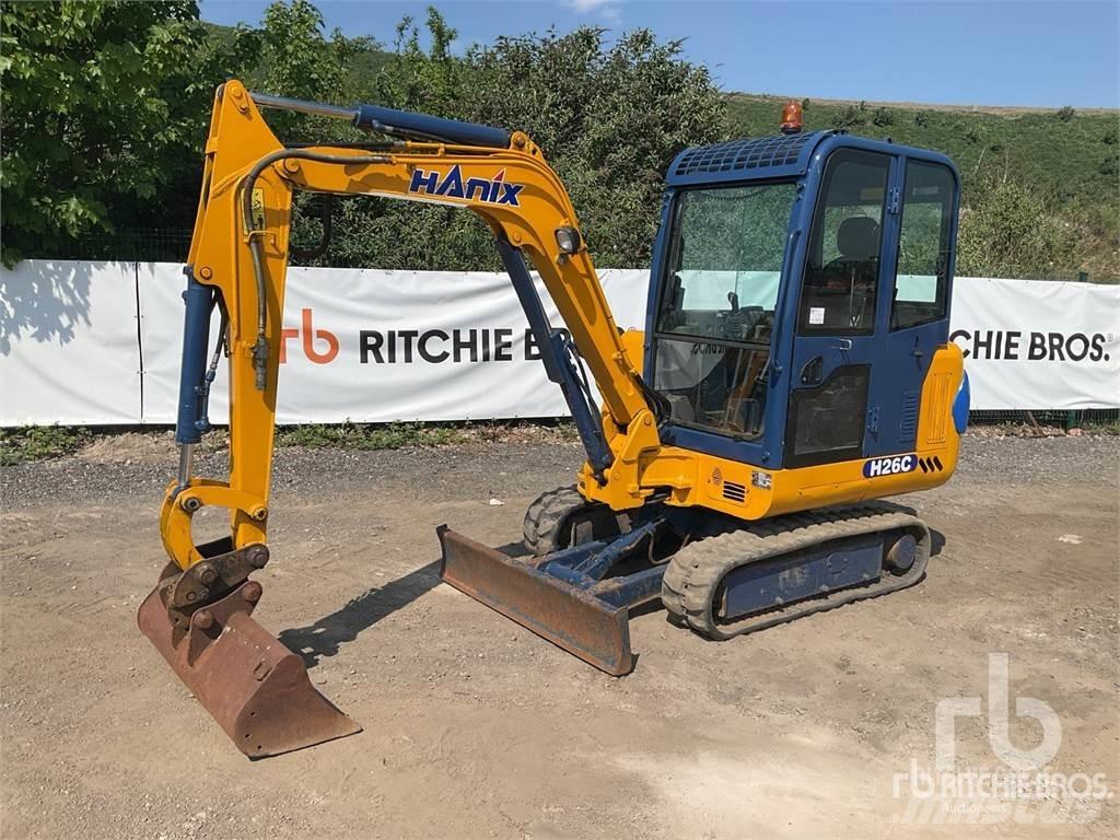 Hanix H26C Minigraafmachines < 7t