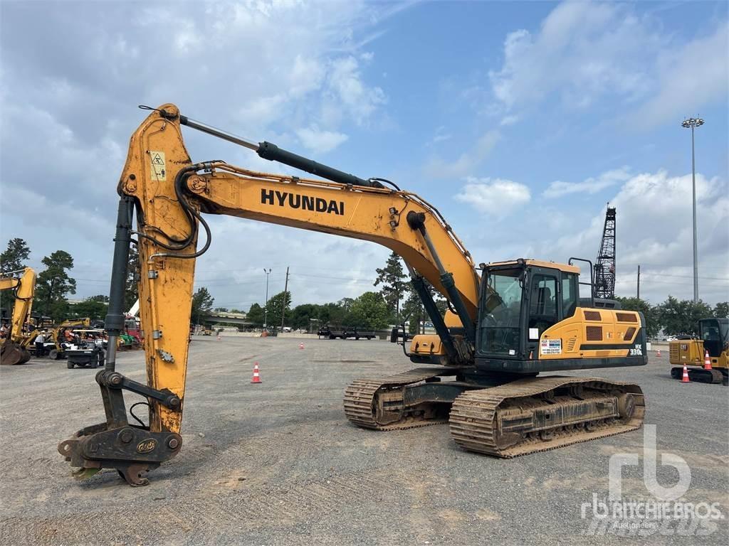 Hyundai HX330L Rupsgraafmachines