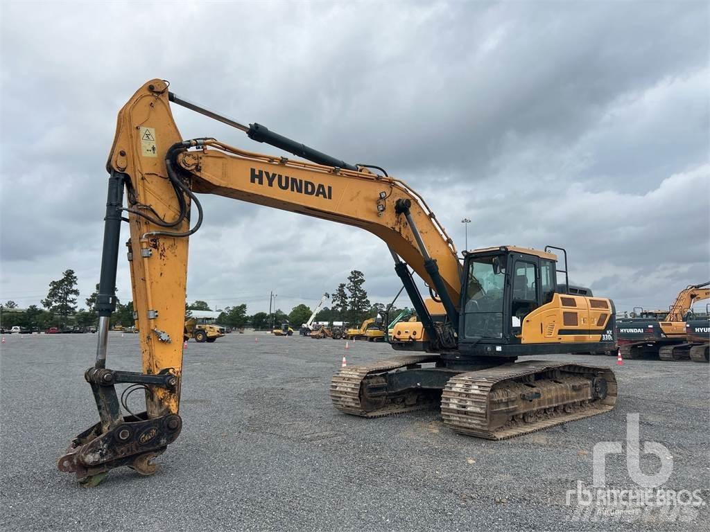 Hyundai HX330L Rupsgraafmachines