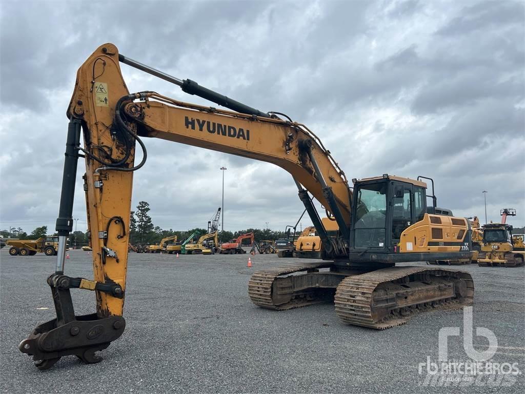 Hyundai HX330L Rupsgraafmachines