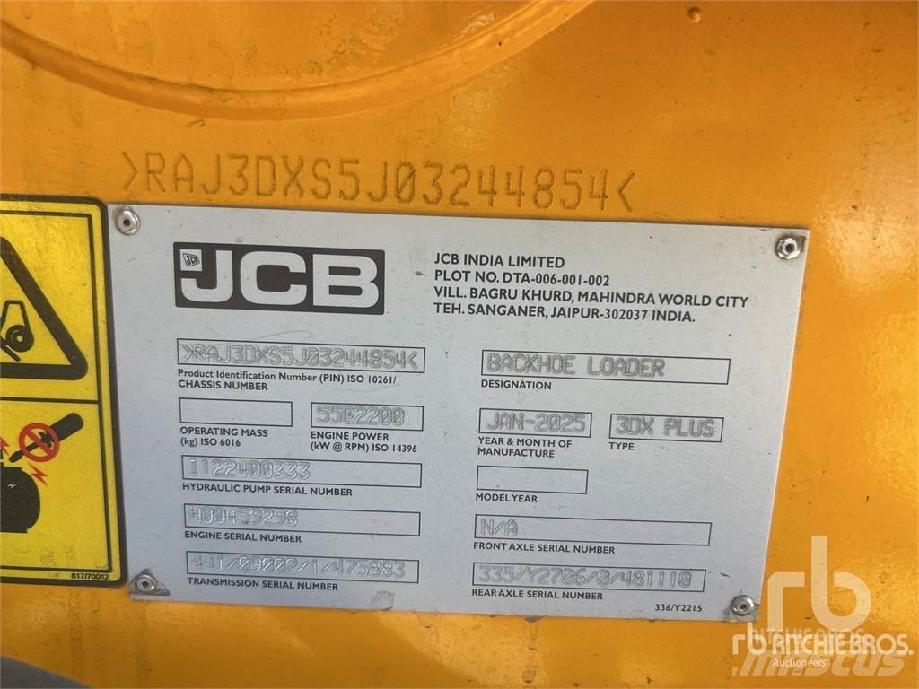 JCB 3DX Graaf-laadcombinaties