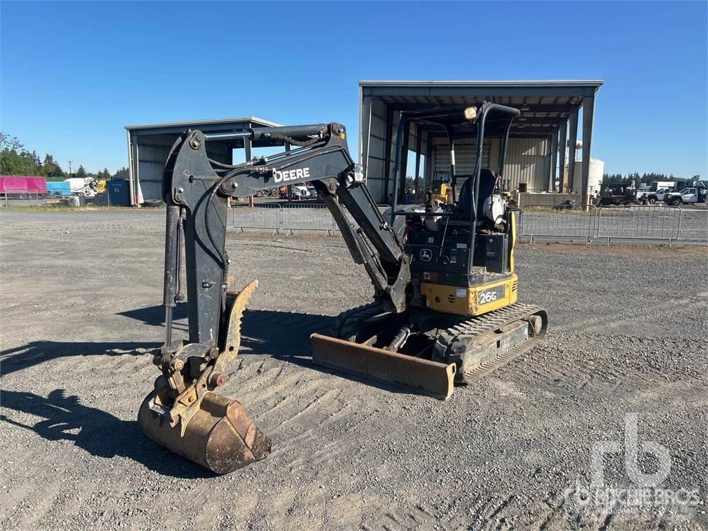 John Deere 26G Minigraafmachines < 7t