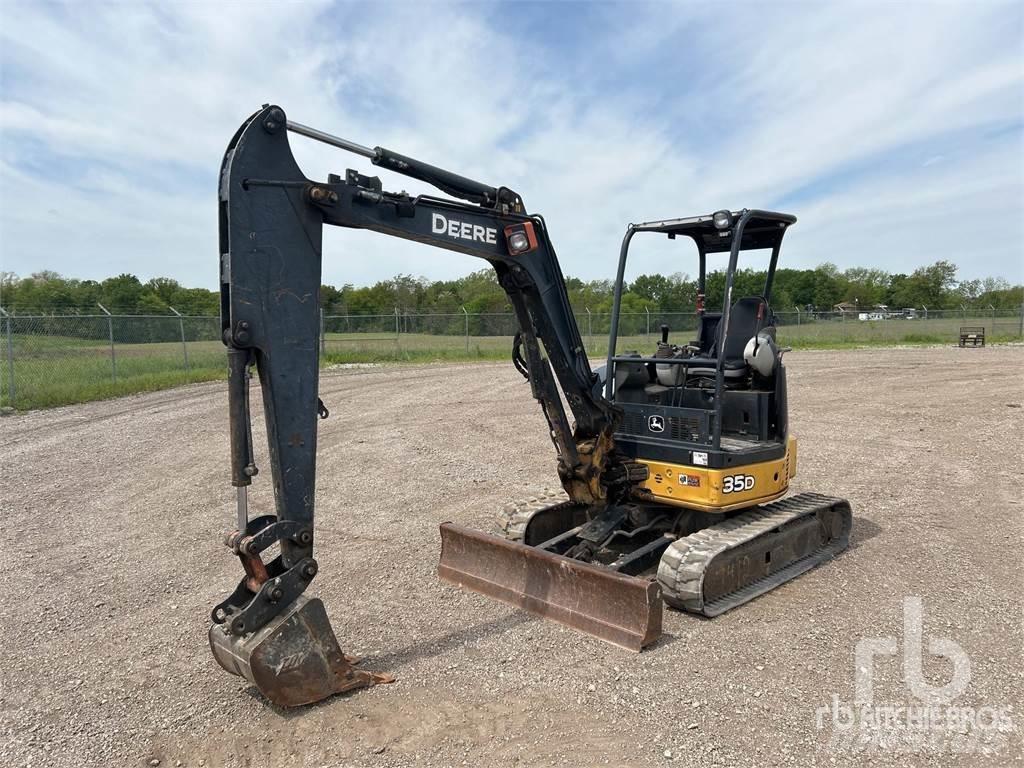 John Deere 35D Minigraafmachines < 7t