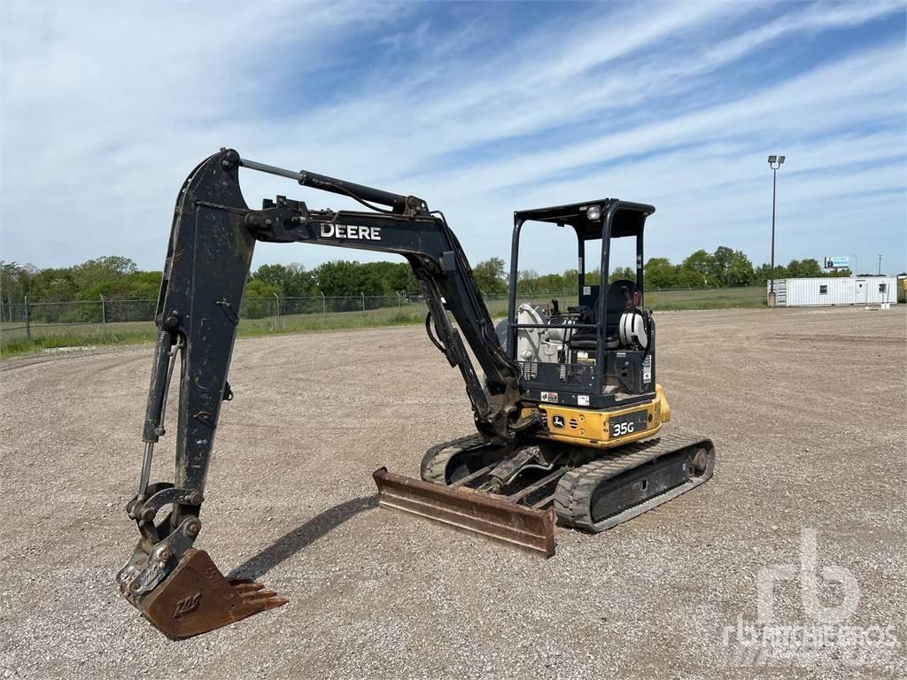 John Deere 35G Minigraafmachines < 7t
