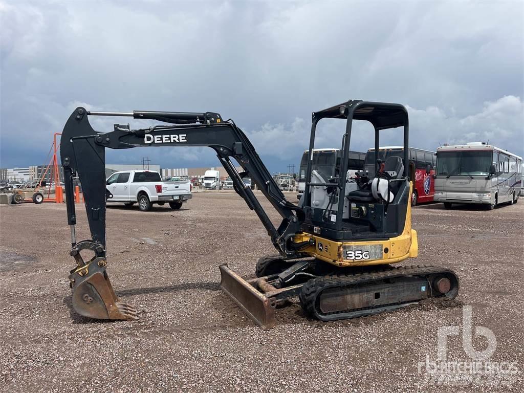 John Deere 35G Minigraafmachines < 7t