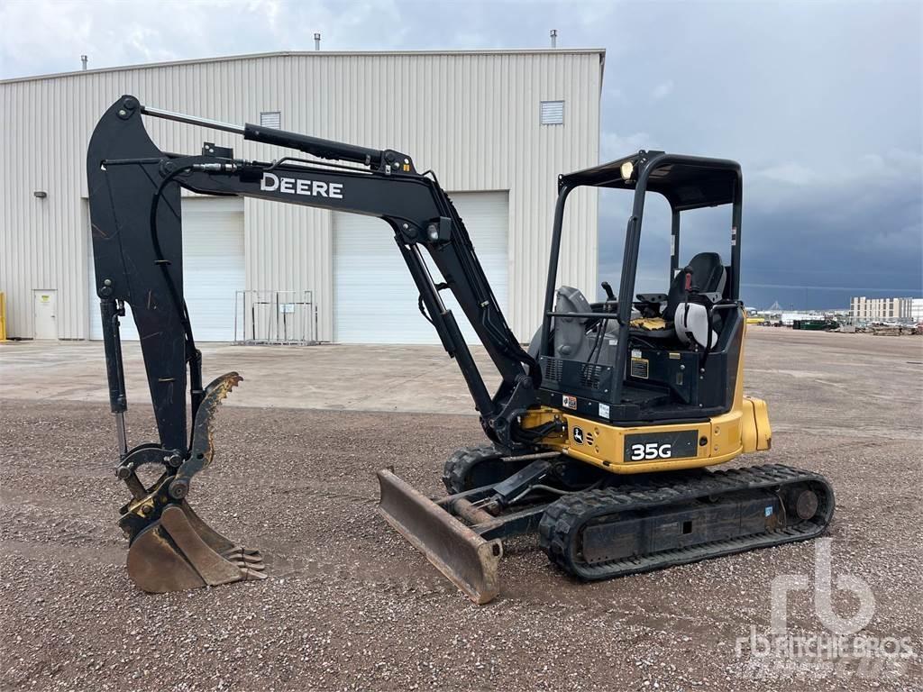 John Deere 35G Minigraafmachines < 7t