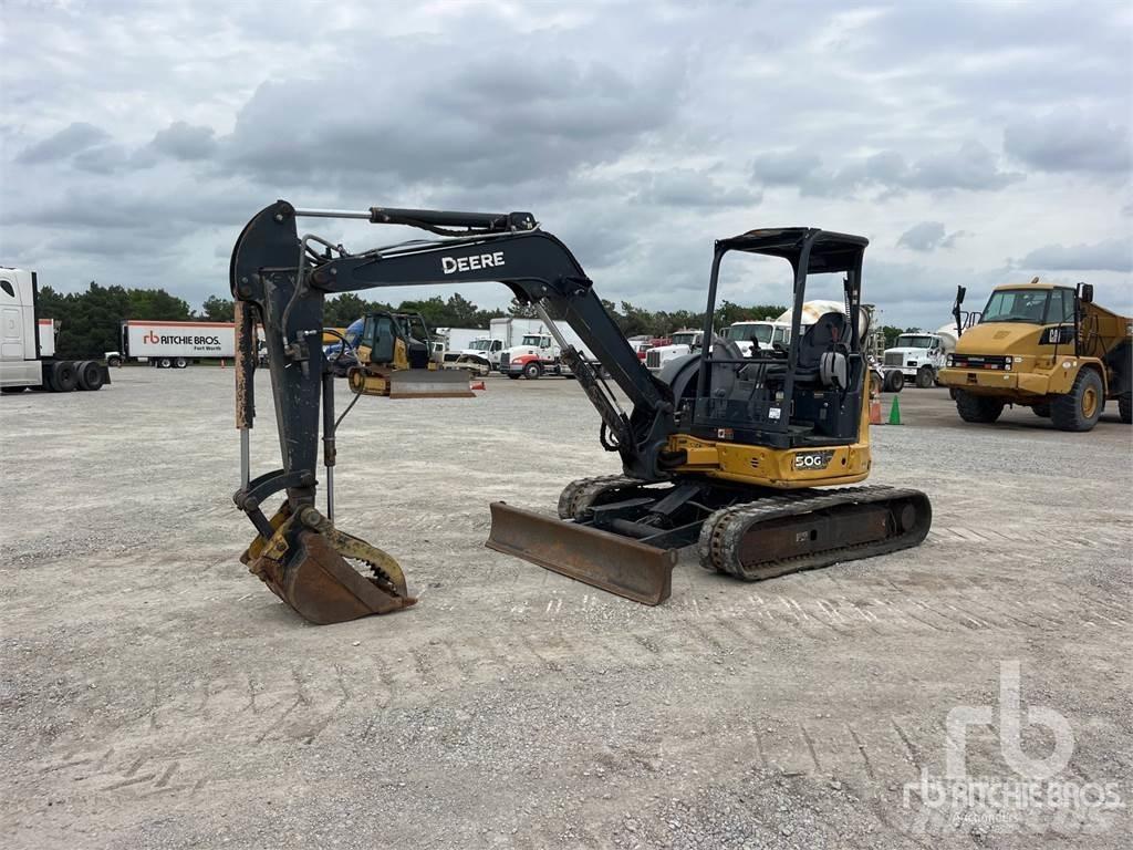 John Deere 50G Minigraafmachines < 7t