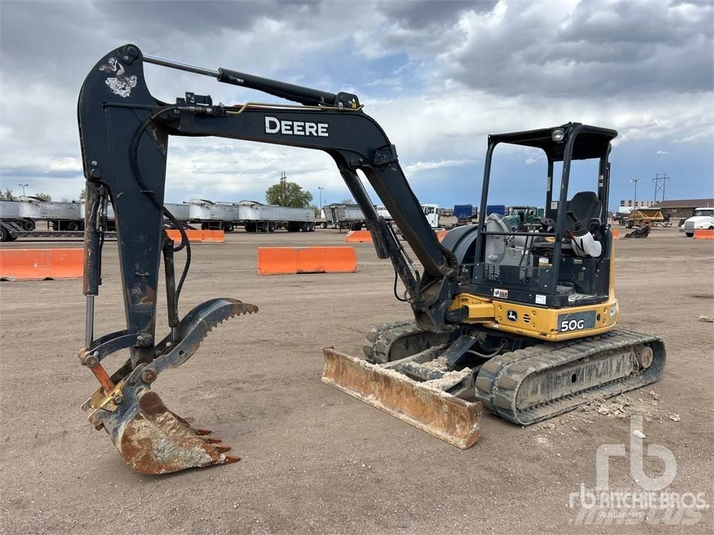 John Deere 50G Minigraafmachines < 7t