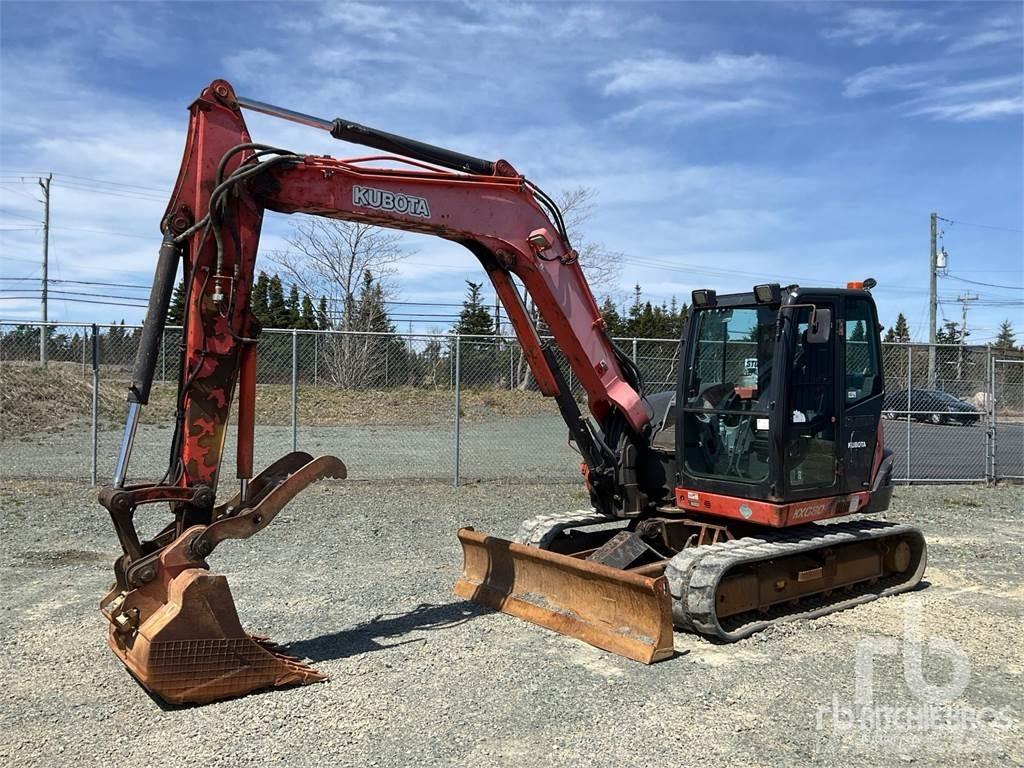 Kubota KX080-4 Midigraafmachines 7t - 12t