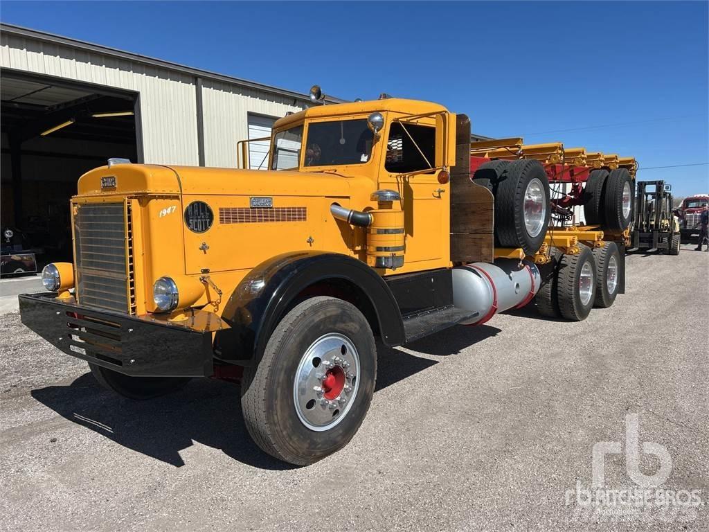 Peterbilt 344DT Hout-Bakwagens