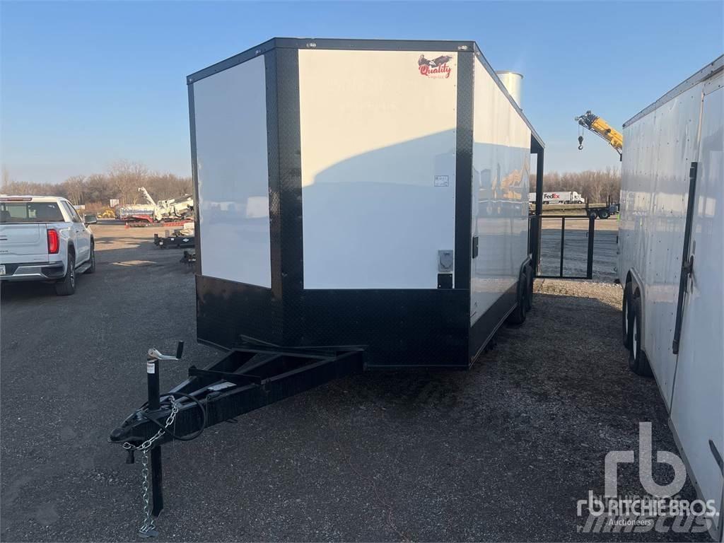  QUALITY T/A Gesloten opbouw trailers