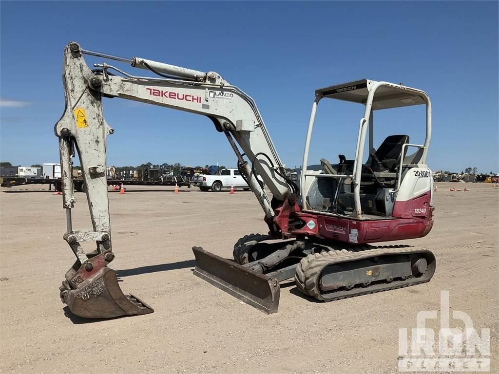 Takeuchi TB240 Minigraafmachines < 7t