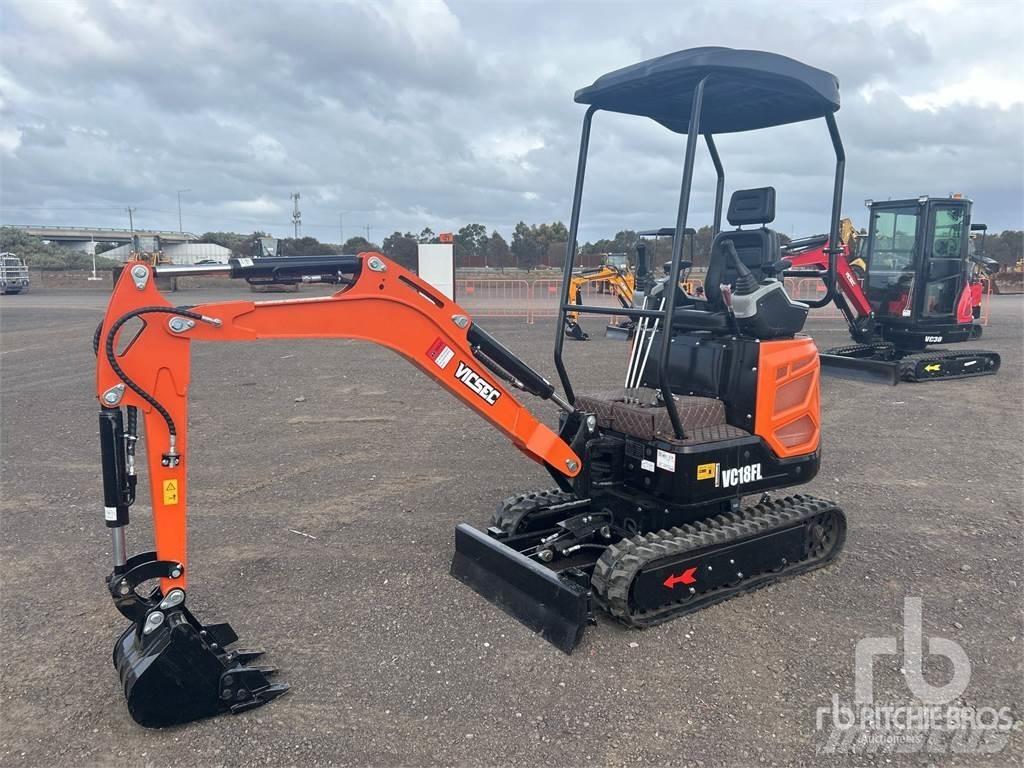 Vicsec VC18F Minigraafmachines < 7t