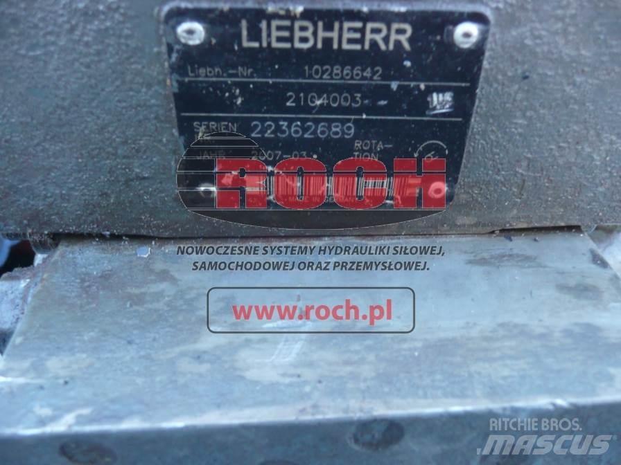 Liebherr 10286642 2104003 Hydraulics