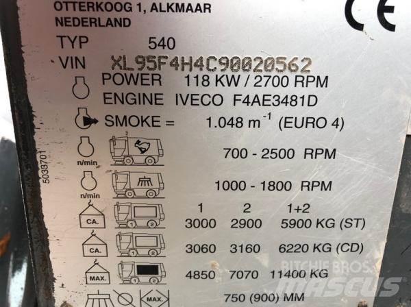 Ravo 540 STH Veegmachines