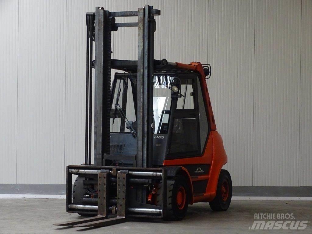 Linde H60D Diesel heftrucks