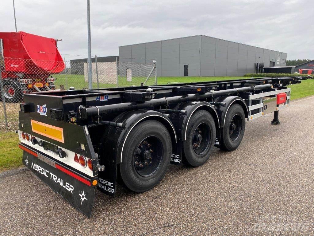 HRD 3-aks 20 + 30 ADR Containerchassis