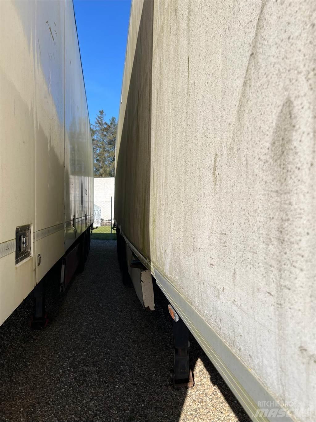 Krone 13,6 mtr boks Gesloten opleggers