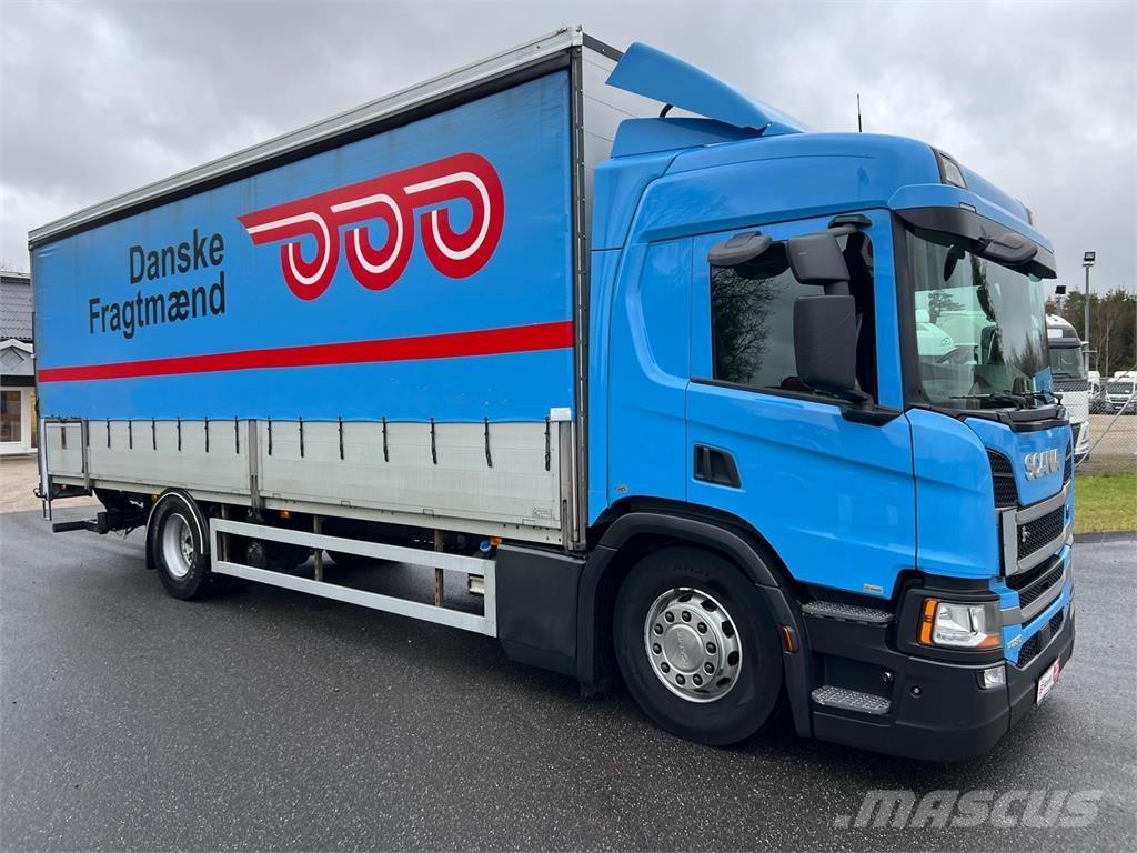 Scania P280 B 4x2 NB Schuifzeilopbouw