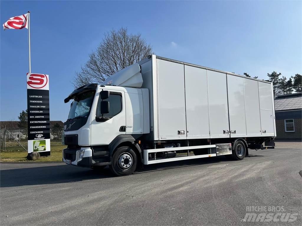 Volvo FL 16 ton 250HK Bakwagens met gesloten opbouw