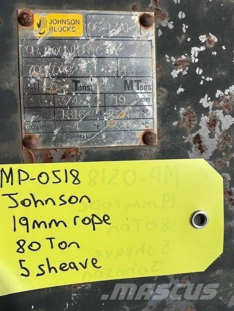 Johnson  Kranen onderdelen en gereedschap