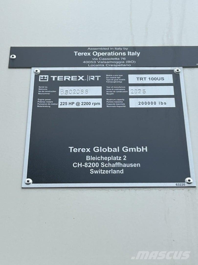 Terex  Ruw terrein kranen