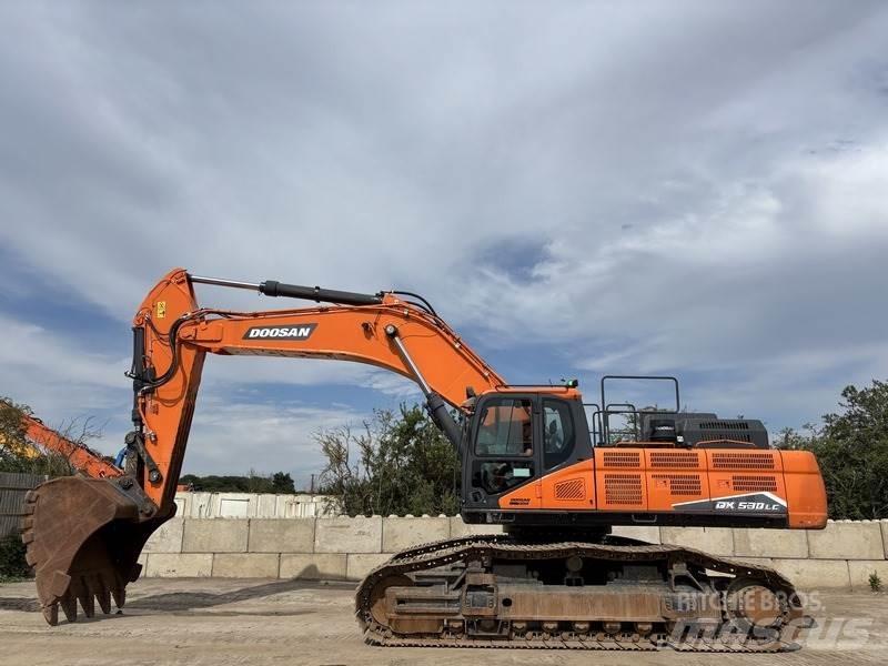 Doosan DX530LC-7 Rupsgraafmachines