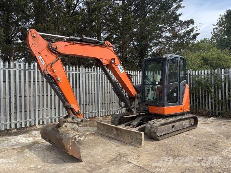 Hitachi ZX65 Midigraafmachines 7t - 12t