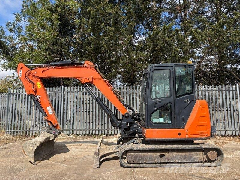Hitachi ZX65 Midigraafmachines 7t - 12t