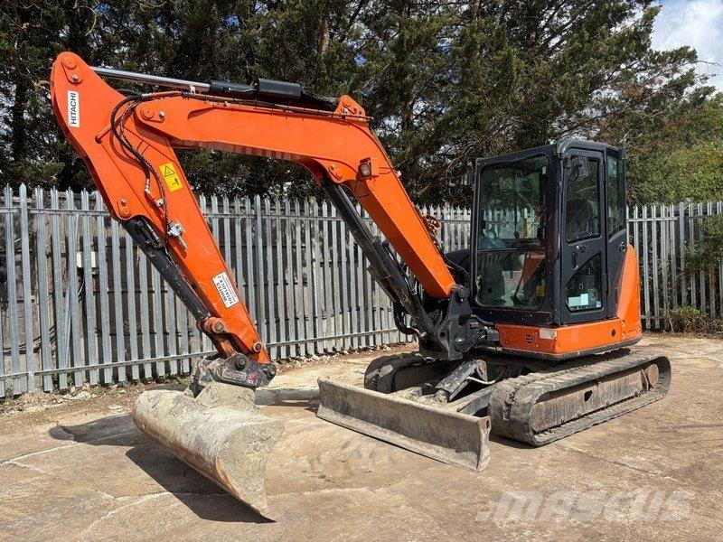Hitachi ZX65 Midigraafmachines 7t - 12t