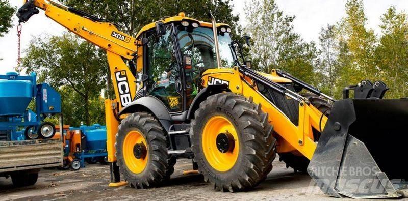 JCB 4CX Sitemaster Graaf-laadcombinaties