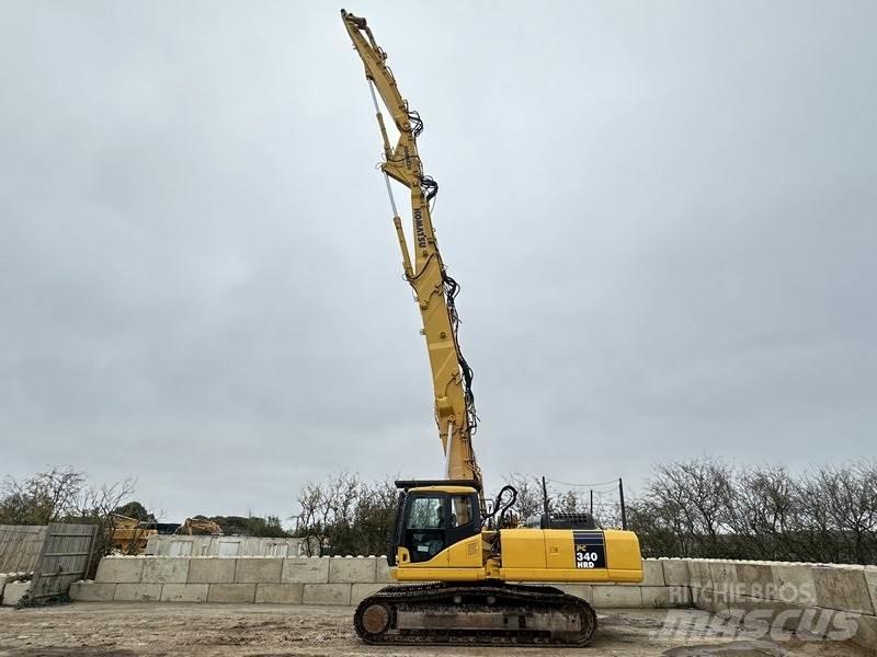 Komatsu PC340 HRD-7 Sloopgraafmachines