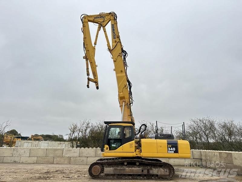 Komatsu PC340 HRD-7 Sloopgraafmachines