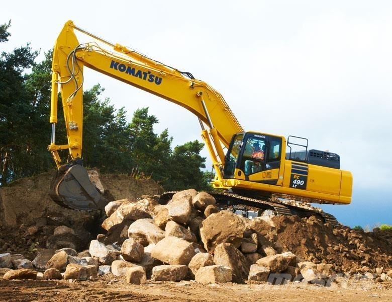 Komatsu PC490 LC-10 Rupsgraafmachines