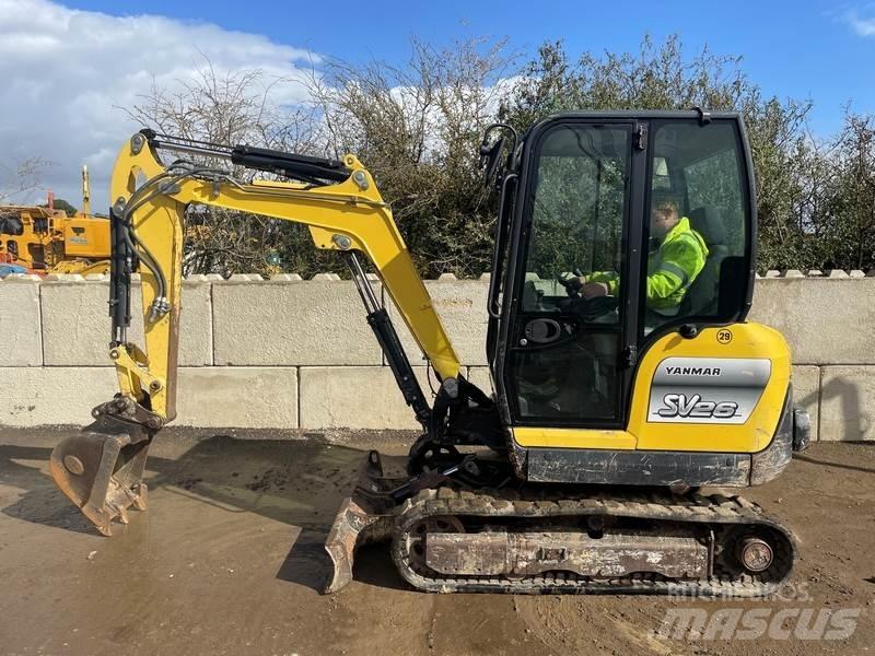 Yanmar sv26 Minigraafmachines < 7t