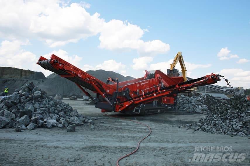 Terex Finlay 893 Zeefinstallatie