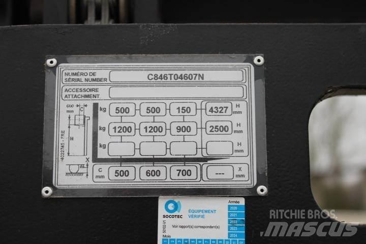 Yale MS12AC Meeloop stapelaar