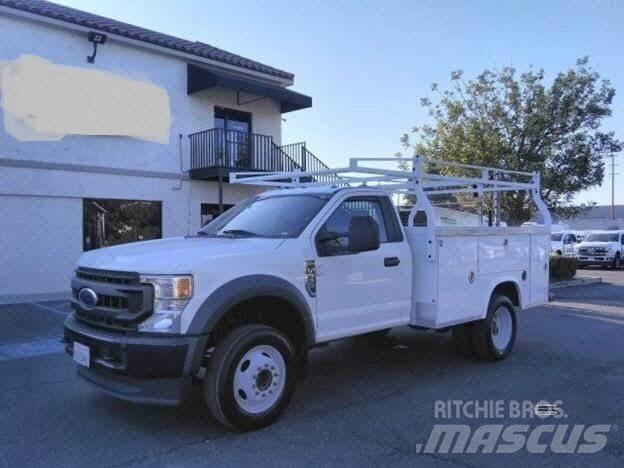 Ford F550 UTILITY BO Bakwagens met gesloten opbouw