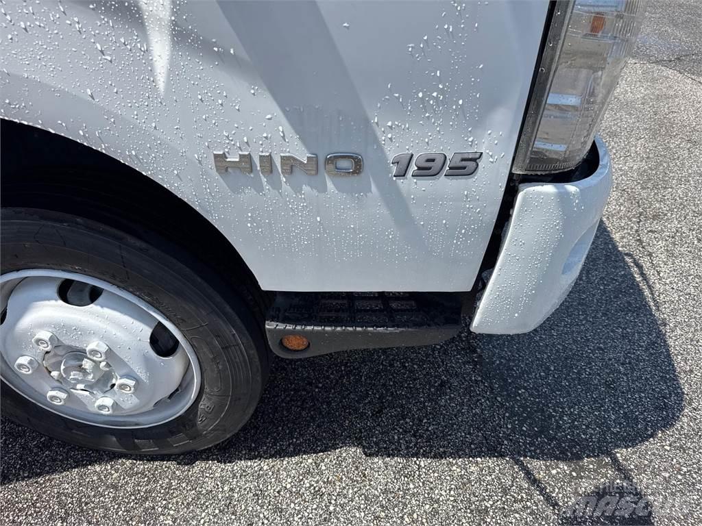 Hino 195 Bakwagens met gesloten opbouw