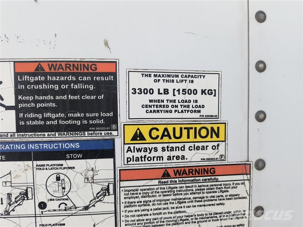 Hino 268 Bakwagens met gesloten opbouw