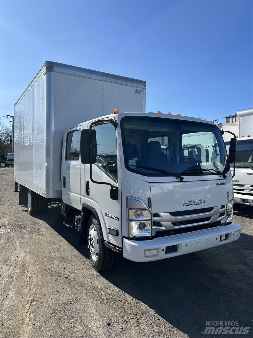 Isuzu NPR HD DC Bakwagens met gesloten opbouw