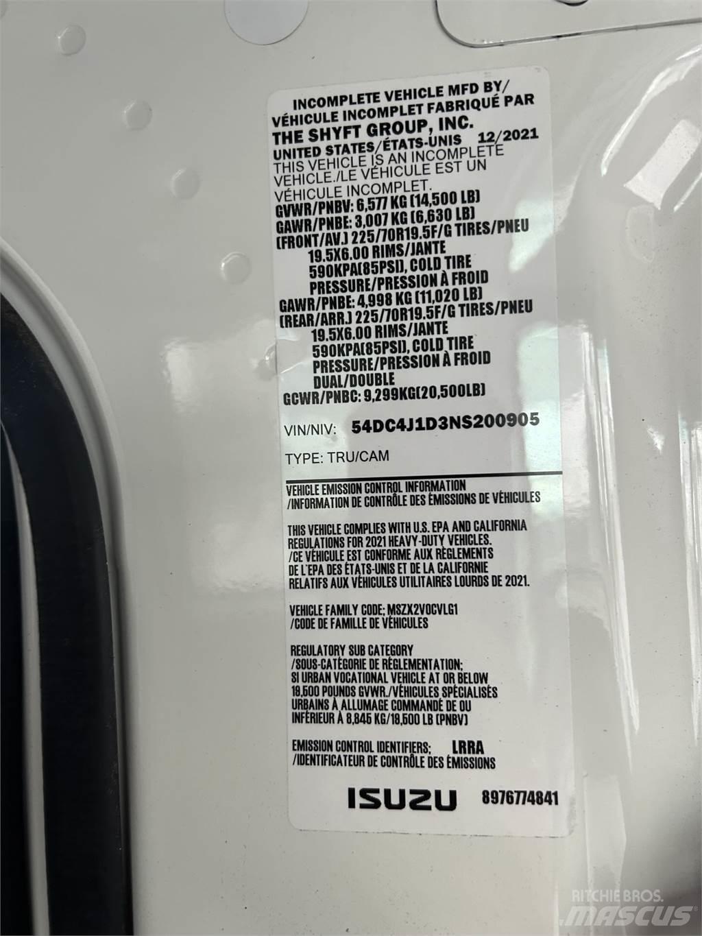 Isuzu NPR HD DC Anders