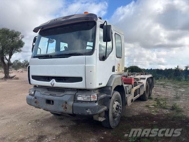 Renault 6X4 Containertrucks met kabelsysteem